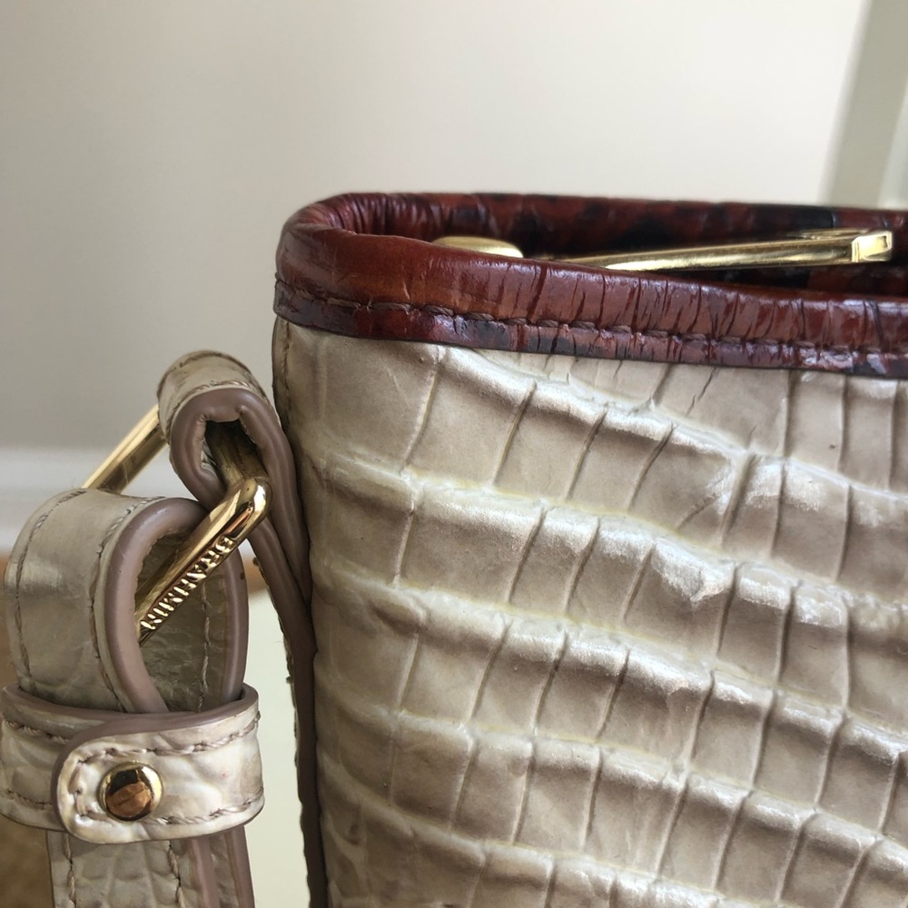 Brahmin Asher Satchel. Structured. Adjustable Str… - image 12